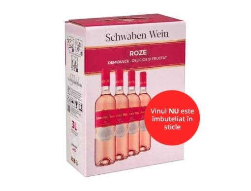 Recas Schwaben Wein Roze Demidulce Bag In Box 3L