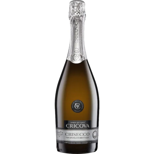 Spumant Cricova Crisecco Alb Brut 0.75L12.5%