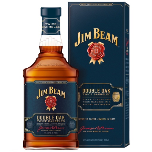 Whiskey Jim Beam Double Oak 0.7L