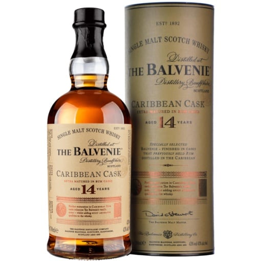 Whisky Balvenie Old Caribbean Cask 14 Ani 0.7L