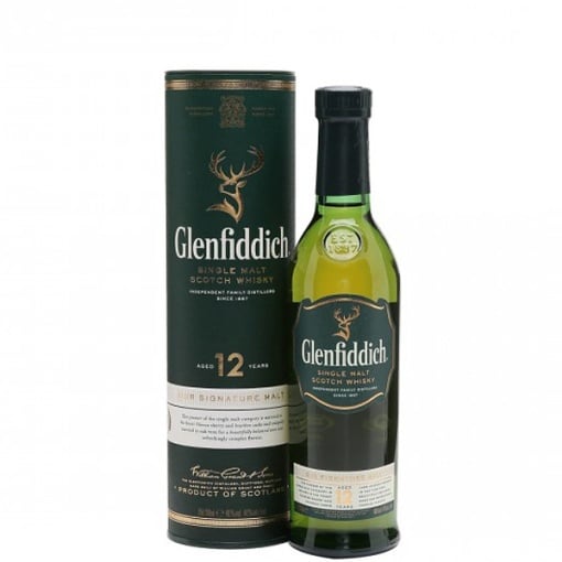 Whisky Glenfiddich 12 Ani 0.2L