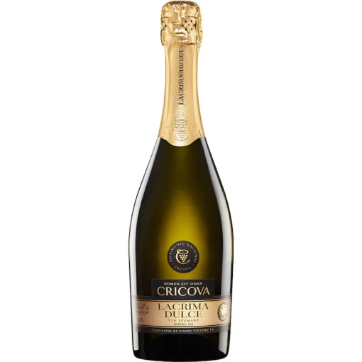 Cricova Spumant Lacrima Dulce Alb Demisec 0.75L