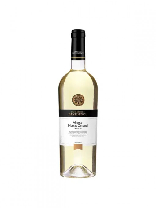 Domeniile Davidescu Aligote & Muscat Ottonel 0.75L 12.50%