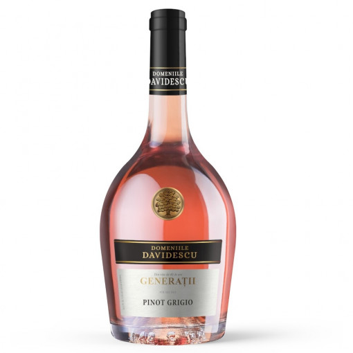 Domeniile Davidescu - Generatii - Rose Pinot Grigio 2021 0.75L