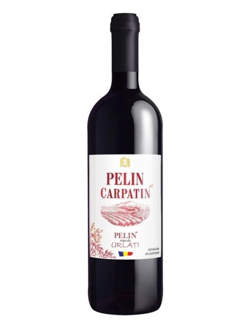 Domeniile Urlati Pelin Carpatin Rosu Demisec 1.5L