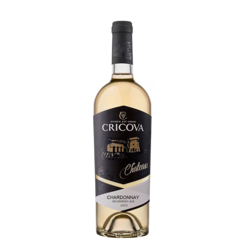 Vin Cricova Chateau Chardonnay Demisec 0.75L