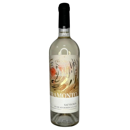Vin Cricova Tramonto Sauvignon Alb Demidulce 0.75L
