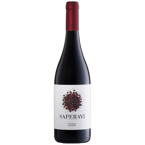 Vin Gitana Saperavi Rosu Sec 0.75L