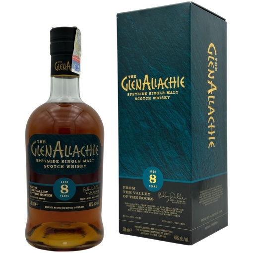Whisky Glenallachie Single Malt 8 Ani 0.7L - Rebeshop