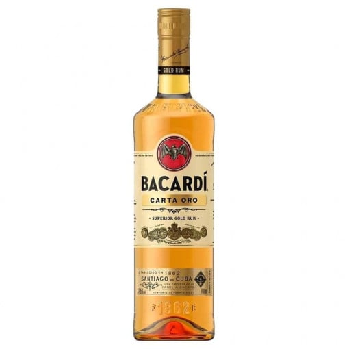 Rom Bacardi Carta Oro 0.7L 37.5%