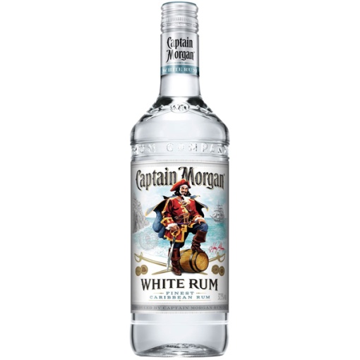 Rom Captain Morgan White Rum 1L 37.5%