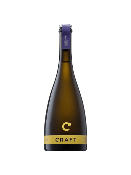 Vin Spumant Rasova Nefiltrat Craft Alb Brut 0.75L