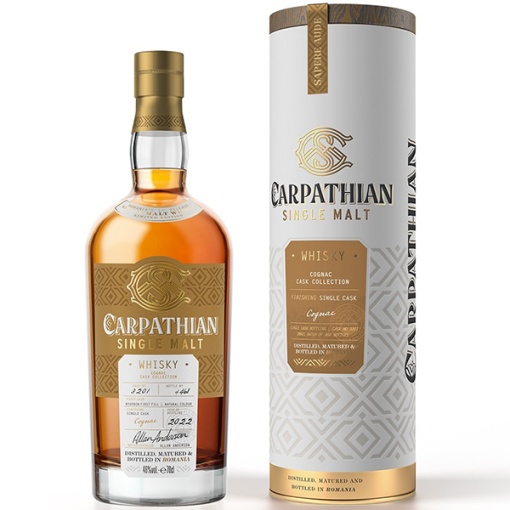 Whisky Carpathian Single Malt Cognac 0.7L