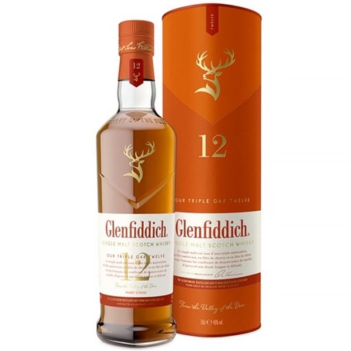 Whisky Glenfiddich 12 Ani Triple Oak 0.7L