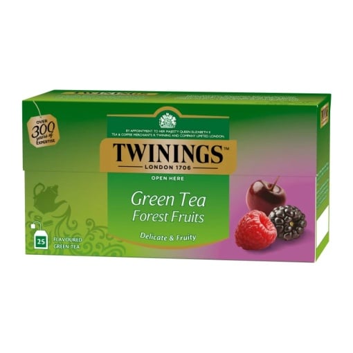 Ceai Verde Cu Aroma de Fructe de Padure Twinings 25 x 2g