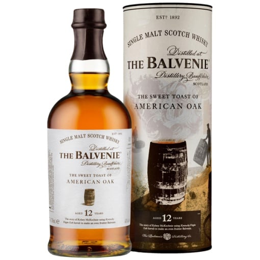 Whisky Balvenie Sweet Toast Of American Oak 12 Ani 43%, 0.7L