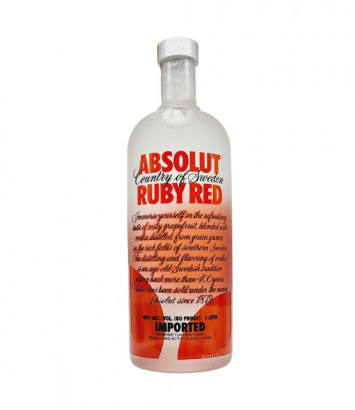 Absolut Ruby Red 1l