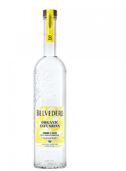 Belvedere Organic Lemon&Basil 0.7l