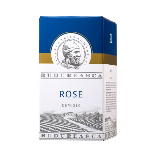 Budureasca Bag in Box Rose 2L 12%