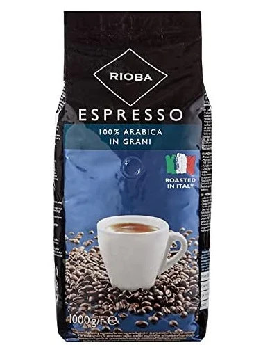 Cafea boabe Arabica 100% Rioba 1 kg