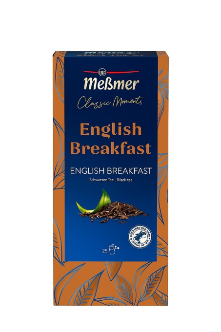 Ceai Negru English Breakfast Messmer Classic Moments 25 Plicuri Meßmer