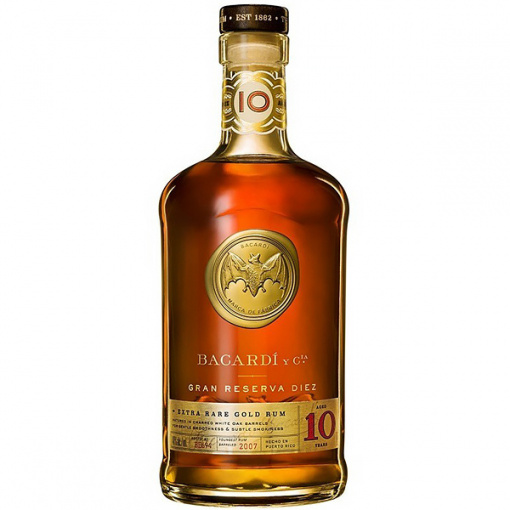 Rom Bacardi Gran Reserva Diez 10 Yo 0.7L 40%