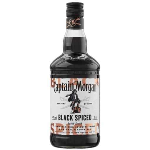 Rom Captain Morgan Black Spiced 0.7L