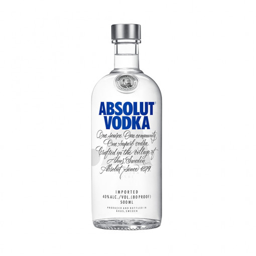 Vodka Absolut Blue 0.5L 40%