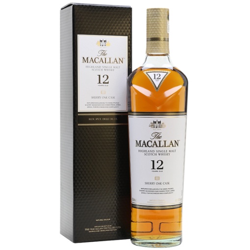 Whisky The Macallan 12 Ani Sherry Oak 0.7L