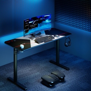 Birou gaming Serioux Aeter RGB 1200x600x750mm - Img 9