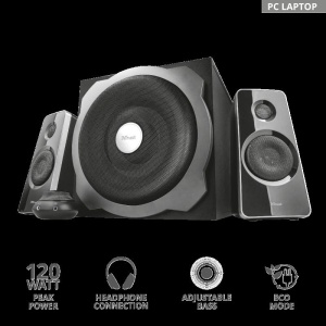Boxe Stereo Tytan 2.1 Speaker Set - black - Img 2