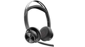 Casti Head-band HP Voyager Focus 2, Fara Fir, noise-canceling, Negru