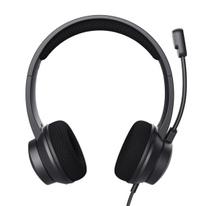 Casti Head-band TRUST Ayda, Cu fir, noise-canceling, Negru - Img 3