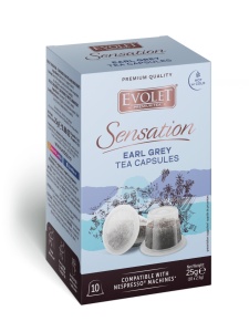 Ceai Evolet Sensation Black Tea Earl Grey 10 Capsule X 2.5g