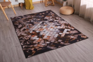 Covor Heinner cu print digital 3D 70x140 cm PATCH - Img 3