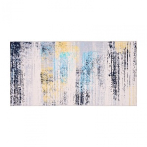 Covor printat, MILI 70x140 cm, lavabil cu spate antialunecare, inaltime fir 3mm