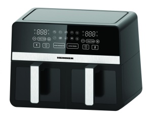 FRITEUZA DUBLA CU AER CALD HEINNER SIMCOOK HAF-K10DB24BK - Img 2