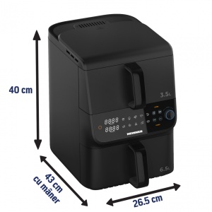 FRITEUZA DUBLA ETAJATA HEINNER InnovaCook HAF-C10DBS25BK - Img 7