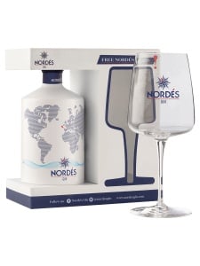 Gin Nordes Atlantic Galician 0.7L + 1 Pahar - Img 3