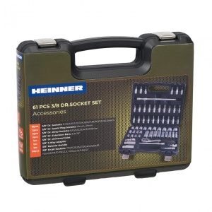 HEINNER TRUSA 61 PIESE 3/8" CR-V - Img 3