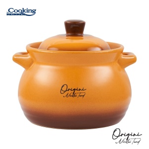 OALA CERAMICA CU CAPAC 12x11 CM, 2 L, NICOLAI TAND, ORIGINI, COOKING BY HEINNER