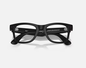 ORW4012 META WAYFARER High Bridge Fit - Matte Black - Clear Gen 2 - Img 5