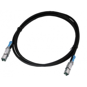 QNAP CABLU SAS EXTERN 1M CAB-SAS10M-8644 Mini SAS 12G cable (SFF-8644), 1.0m Compatible with: TVS-x80U-SAS, REXP-1220U-RP, REXP-1620U-RP,SAS-12G2E- D,SAS-12G2E, ES1640dc v2, EJ1600 v2, TL-R1620Sep-RP, TL-R1220Sep-RP, TL- R1620Sdc