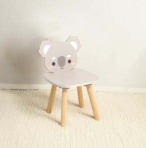 Scaun copii, MDF,design ursulet koala, U-Grow - Img 2