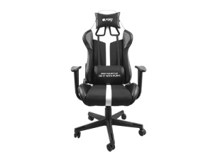 Scaun gaming FURY AVENGER XL, material piele ecologica+polyester, reglabil pe inaltime, greutate maxima suportata 150 kg, inaltime scaun reglabil 46.5 - 56.5 cm, spatar ajustabil 180°, dimensiuni roti 60mm, echipat cu piston cu gaz clasa 3, manere 4D,