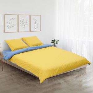 SET DE PAT DUBLU BBC YELLOW/BLUE - Img 9