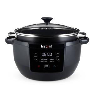 Slow Cooker Instant Pot, 800W, Capacitate 7.1L, Keep Warm, 4 in 1, control digital, Negru - Img 2