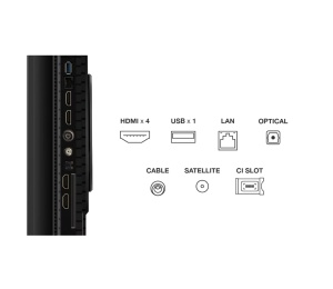 Televizor TCL QLED 55P8K, 139 cm, Smart Google TV, 4K Ultra HD, Clasa F, 144Hz, Onkyo - Img 6