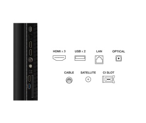 Televizor TCL QLED 65P7K, 164 cm, Smart Google TV, 4K, Clasa F - Img 6