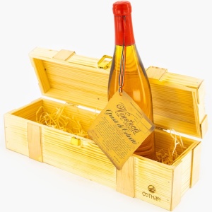 Vin Alb Dulce Vinoteca Grasa de Cotnari 2008 Colectie Cutie Lemn 0.75L